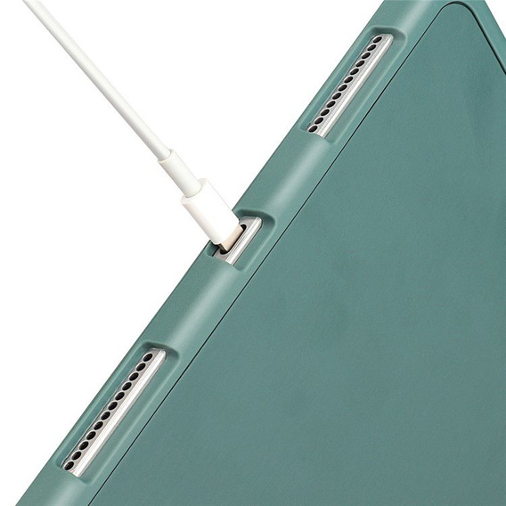 Pouzdro pro iPad Pro 11 2021/2022, Smartcase s prostorem pro stylus, zelené