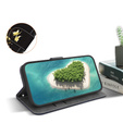 Klopové pouzdro pro Infinix Hot 40i, Wallet, Butterfly rose