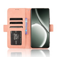 Klopové pouzdro pro Realme GT 6 / 6T, Card Slot, růžové