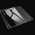 Pouzdro pro Samsung Galaxy Tab A9, silikonové, průhledné