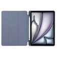 Pouzdro pro iPad Air 13" 2025/2024 (7/6 gen.), Smartcase Hybrid, se slotem na stylus, fialové
