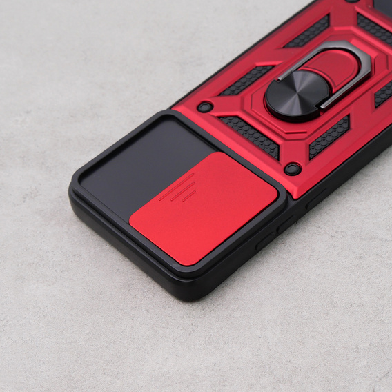 Pouzdro pro Oppo A78 4G, CamShield Slide, červené
