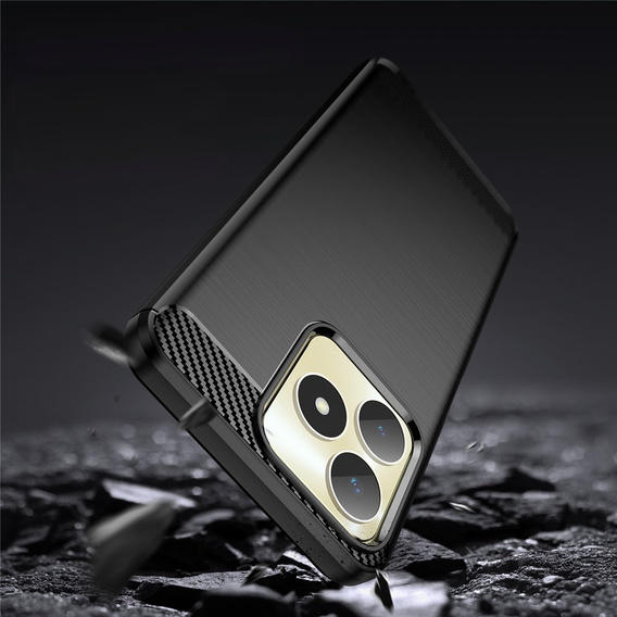 Pouzdro pro Realme C51, Carbon, černé