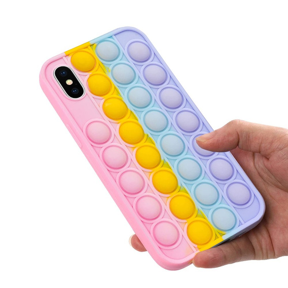 Pouzdro Push Bubble Pop It pro iPhone X / XS