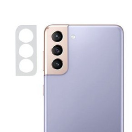 Kovový kryt fotoaparátu pro Samsung Galaxy S21, modré