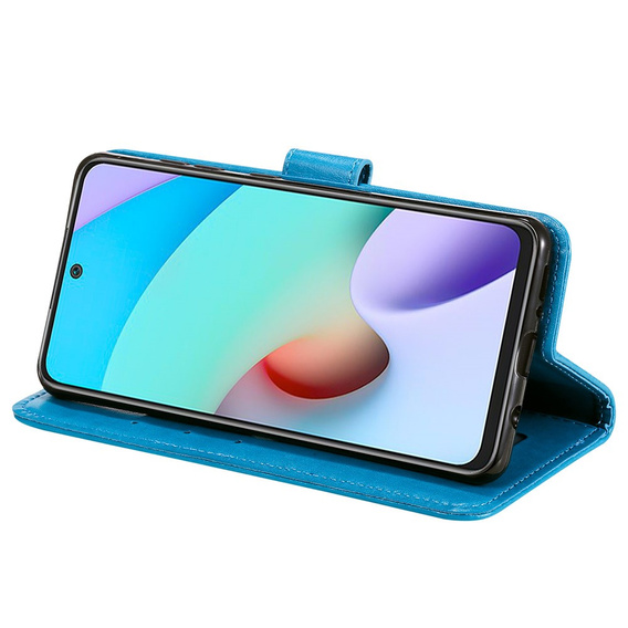 Klopové pouzdro pro Xiaomi Redmi 10, Mandala, modré