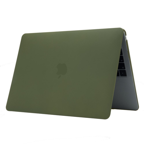 Pouzdro pro MacBook Air 13 A2337 M1 A2179 A1932, HardShell, zelené