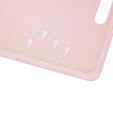 Pouzdro pro Samsung Galaxy Tab S10 FE+ Plus, Smartcase s prostorem pro stylus, růžové