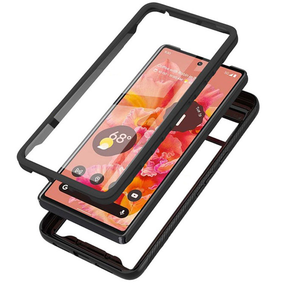 Pouzdro pro Google Pixel 7, Shockproof, s fólií, černé