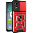 Pouzdro pro Motorola Moto E13, CamShield Slide, červené