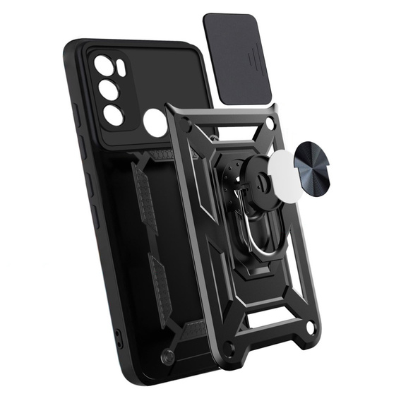 Pouzdro pro Motorola Moto G60, CamShield Slide, černé