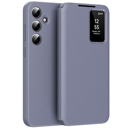 Flipové pouzdro pro Samsung Galaxy A56 5G, Smart View Wallet, fialové