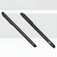 Pouzdro pro Oppo Reno 14F, vyztužené, průhledné s černými boky