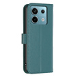 Klopové pouzdro pro Xiaomi Redmi Note 13 Pro 4G / Xiaomi Redmi Note 14S / Xiaomi Poco M6 Pro 4G, BINFEN Wallet, zelené