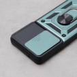 Pouzdro pro Motorola Edge 40 Neo, CamShield Slide, zelený