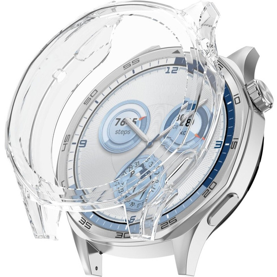 Pouzdro 2v1 s ochranou displeje pro Huawei Watch GT 5 46mm, průhledné