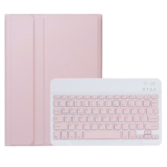 Pouzdro + klávesnice Xiaomi Pad 6/6 Pro, růžové rose gold