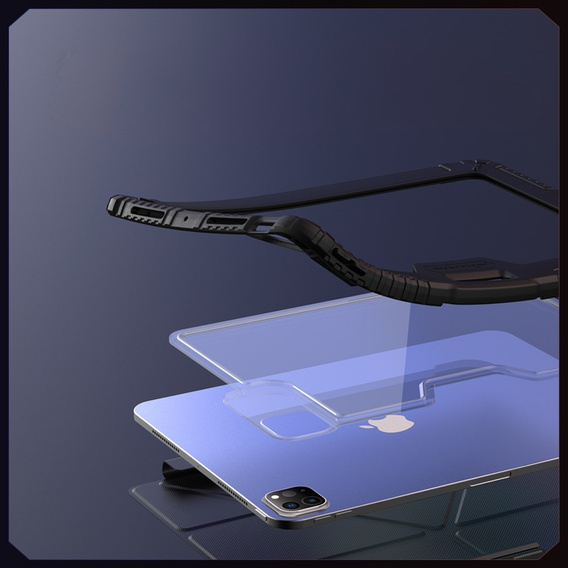 Pouzdro Nillkin pro iPad Pro 11 2024, s prostorem pro stylus, černé