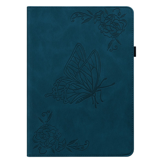 Pouzdro pro Lenovo Tab M11, Butterfly, námořnicky modré