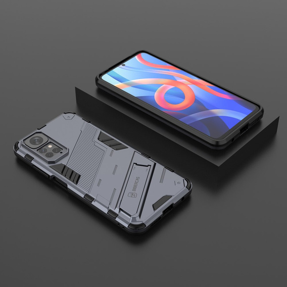 Pouzdro pro Xiaomi Redmi Note 11/11S, Military kickstand, modré