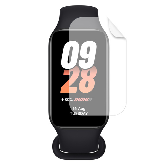 3x ERBORD Hydrogelová fólie pro Xiaomi Smart Mi Band 8 Active