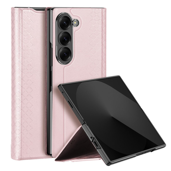 Pouzdro Dux Ducis pro Samsung Galaxy Z Fold7 5G, Bri, růžové