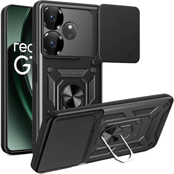 Pouzdro pro Realme GT 6 / 6T, CamShield Slide, černé