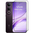 3D tvrzené sklo pro Vivo V50 Lite 4G / 5G, černý rámeček
