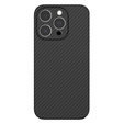 Pouzdro pro iPhone 15 Pro Max, Aramid Fiber Cover, černé