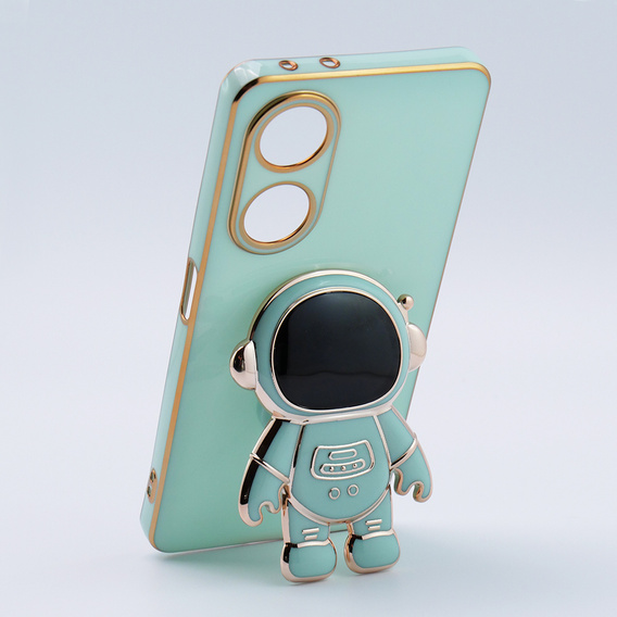 Pouzdro pro Oppo A98 5G, Astronaut, zelené