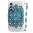 Klopové pouzdro pro Samsung Galaxy A35 5G, Wallet, Mandala Flower