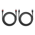 Baseus Cafule USB-C na USB-C 100W kabel 1m - sada 2 kusů