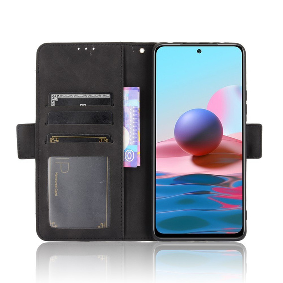 Klopové pouzdro pro Xiaomi Redmi Note 10 Pro, Card Slot, černé
