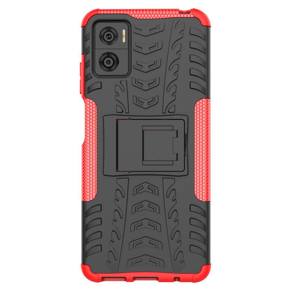 Pouzdro pro Motorola Moto E22 / E22i, Tire Armor, černé / červené