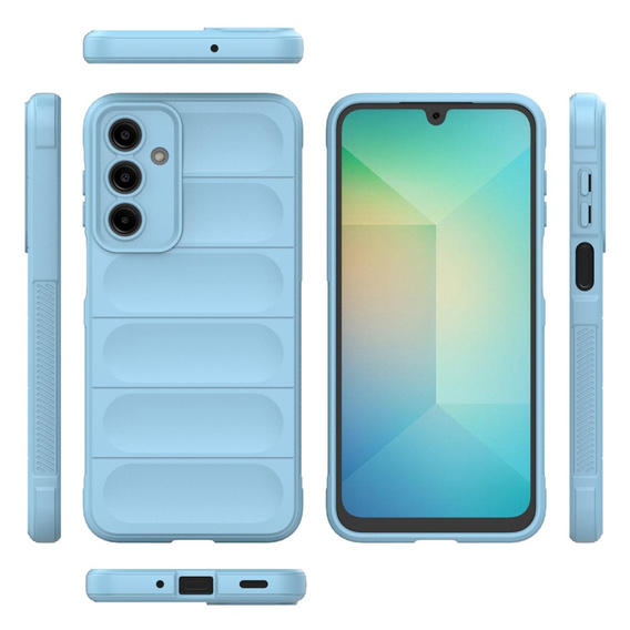 Pouzdro pro Samsung Galaxy A36, Gaming Shockproof, modré