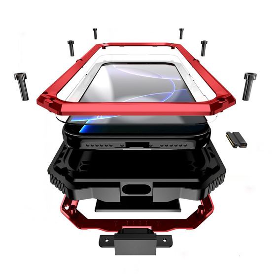 Pouzdro s podstavcem R-JUST pro iPhone 17 Pro