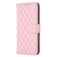 Klopové pouzdro pro Oppo A17, Wallet, BINFEN COLOR, růžové