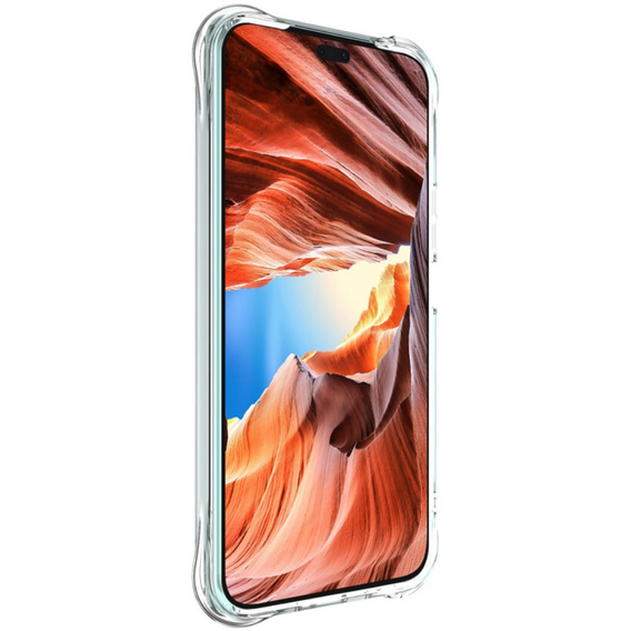 IMAK pouzdro pro Honor 200 Lite, Stripe Dropproof, průhledné