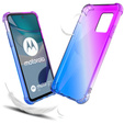 Pouzdro pro Motorola Moto G53 5G, Gradient Dropproof, Fialová / modrá