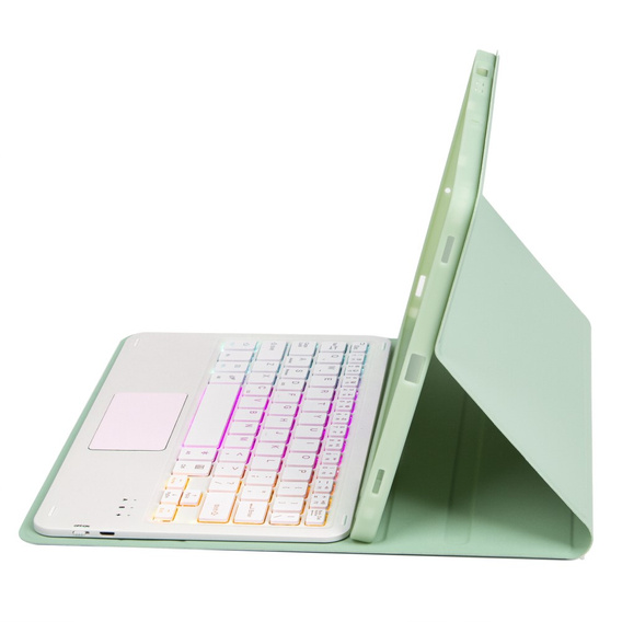 Pouzdro + klávesnice Samsung Galaxy Tab A9+, with touchpad, černé