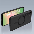 Pouzdro pro Samsung Galaxy A56, ColorMag, pro MagSafe, černé + tvrzené sklo 9H