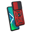 Pouzdro pro Oppo Reno 6 5G, CamShield Slide, červené
