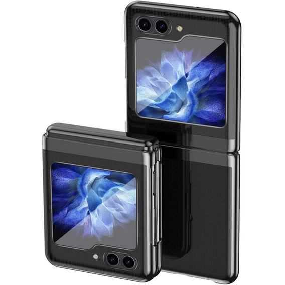 Pouzdro pro Samsung Galaxy Z Flip6 5G, PC Case, transparentní / černé