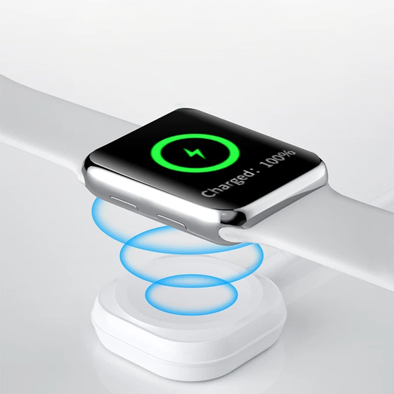 Indukční nabíječka pro Apple Watch, bílá