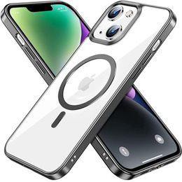 Pouzdro pro iPhone 14 Plus, ERBORD Hybrid MagSafe Case, černé