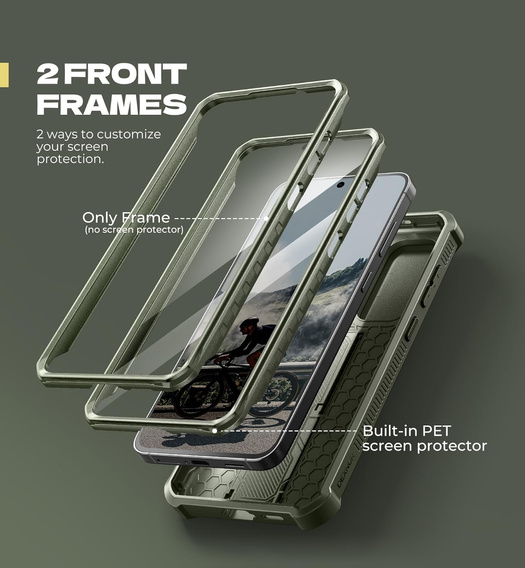Pouzdro Dexnor Full Body (Two Frames) pro Samsung Galaxy S25 FE