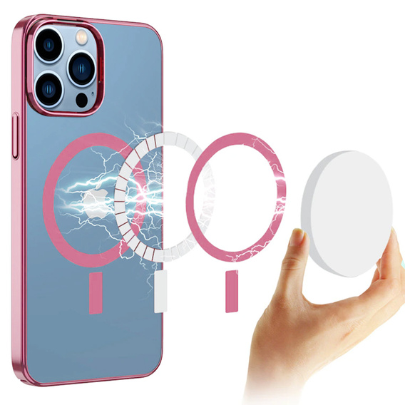 Pouzdro pro iPhone 13 Pro Max, ERBORD Hybrid MagSafe Case, modré