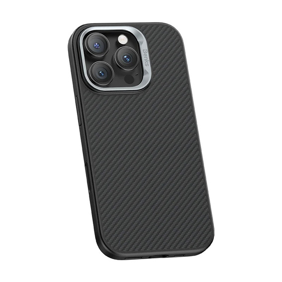 BENKS Kevlar Armor PRO Carbon Fiber 600D D065 pouzdro pro MagSafe pro iPhone 16 Pro