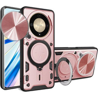 Pancéřové pouzdro pro Honor Magic 6 Lite 5G, CamShield Slide, růžové rose gold