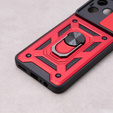 Pouzdro pro Oppo A98 5G, CamShield Slide, červené